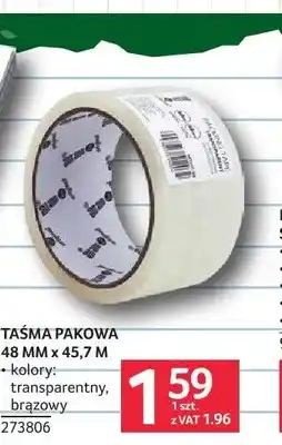 Selgros Taśma pakowa transparentna oferta