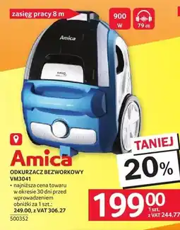 Selgros Odkurzacz bezworkowy Amica VM3041 oferta