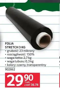 Selgros Folia stretch transparentna oferta