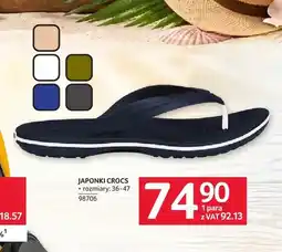 Selgros Japonki Crocs oferta
