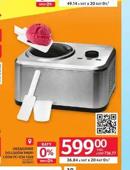 Selgros Urządzenie do lodów Profi Cook PC-ICM 1268 oferta