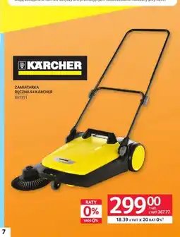 Selgros Zamiatarka ręczna Kärcher S4 oferta