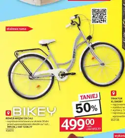 Selgros Rower miejski 28 cali Bikey oferta