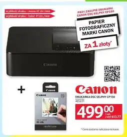 Selgros Papier fotograficzny Canon XS oferta