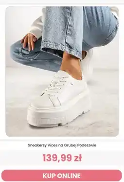 Renee Sneakersy damskie Vices na grubej podeszwie oferta