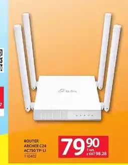 Selgros Router TP-Link Archer C24 AC750 oferta