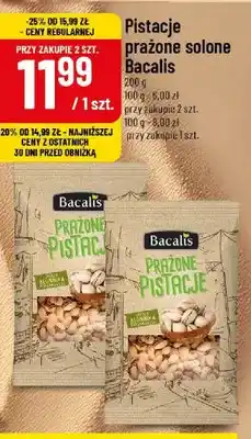 Polomarket Pistacje prażone solone Bacalis oferta