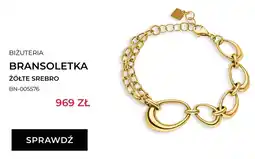 Briju Bransoletka Briju żółte srebro oferta