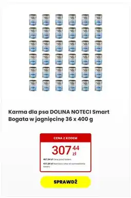 Media Expert Karma dla psa Dolina Noteci Smart Bogata w jagnięcinę 36-pak oferta