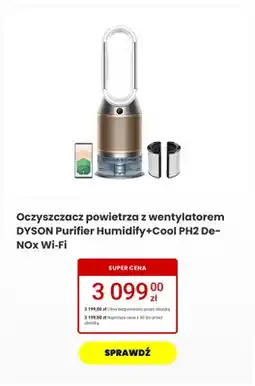 Media Expert Oczyszczacz powietrza z wentylatorem DYSON Purifier Humidify+Cool PH2 De-NOx oferta