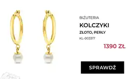 Briju Kolczyki złote z perłami Briju KL-003317 oferta