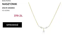 Briju Naszyjnik Briju żółte srebro KO-001965 oferta