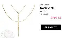 Briju Naszyjnik złoty Briju KO-001068 oferta