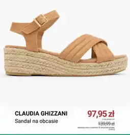 Deichmann Sandał na obcasie Claudia Ghizzani oferta