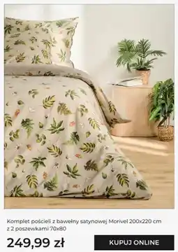 Home&You Komplet pościeli z bawełny satynowej Morivel home&you oferta