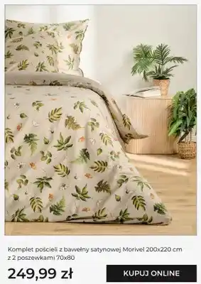 Komplet pościeli z bawełny satynowej Morivel home&you