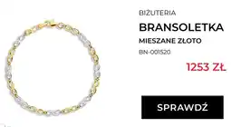 Briju Bransoletka Briju mieszane złoto oferta