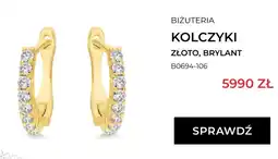 Briju Kolczyki Briju złoto brylant oferta