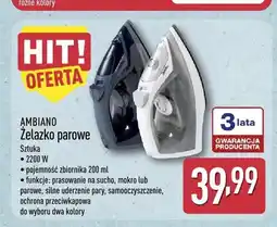 ALDI Żelazko parowe Ambiano oferta