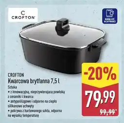 ALDI Kwarcowa brytfanna Crofton oferta