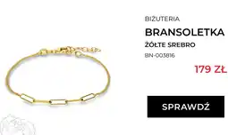 Briju Bransoletka żółte srebro Briju oferta