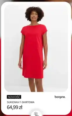 BonPrix Sukienka t-shirtowa Bonprix oferta