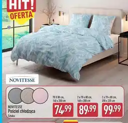 ALDI Pościel chłodząca NOVITESSE 140x200 cm oferta