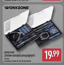 ALDI Zestaw narzędzi precyzyjnych 36 elementów WORKZONE oferta