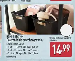 ALDI Pojemniki do przechowywania Home Creation 2-pak oferta