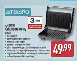 ALDI Grill kontaktowy Ambiano oferta