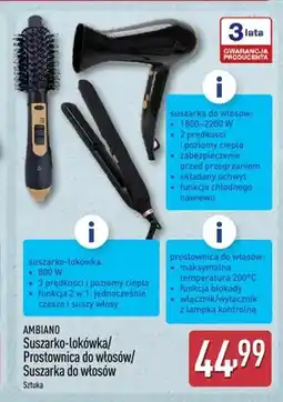 ALDI Suszarko-lokówka AMBIANO oferta