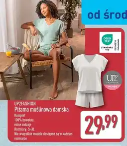 ALDI Piżama muślinowa damska UP2FASHION oferta