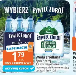 E.Leclerc Woda źródlana Żywiec-Zdrój oferta