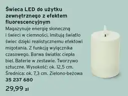 Tchibo Świeca LED do użytku zewnętrznego z efektem fluorescencyjnym oferta