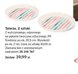 Tchibo Talerze Tchibo 2-pak oferta