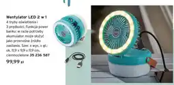 Tchibo Wentylator LED 2 w 1 oferta