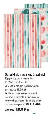 Tchibo Ścierki do naczyń 3-pak oferta