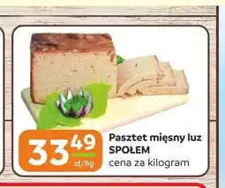 Społem Częstochowa Pasztet mięsny luz Społem oferta