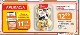 Społem Częstochowa Pierogi z serem i rodzynkami Społem oferta