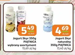 Społem Częstochowa Jogurt Skyr pitny jagoda Piątnica oferta