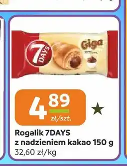 Społem Częstochowa Rogalik 7DAYS z nadzieniem kakao oferta