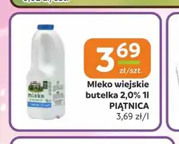 Społem Częstochowa Mleko wiejskie Piątnica 2,0% oferta