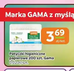 Społem Częstochowa Patyczki higieniczne papierowe Gama oferta