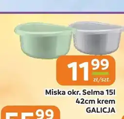 Społem Częstochowa Miska okrągła Galicja Selma 15 l 42 cm oferta