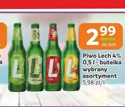 Społem Częstochowa Piwo Lech 4% oferta