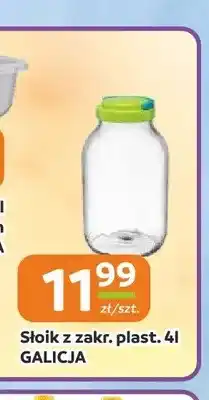 Społem Częstochowa Słoik z zakrętką plastikową Galicja oferta