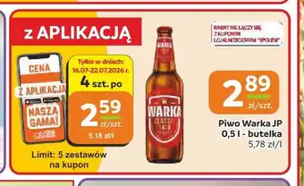 Piwo Warka Classic