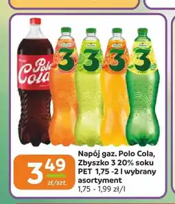 Społem Częstochowa Napój gazowany Zbyszko 3 Cytryna oferta