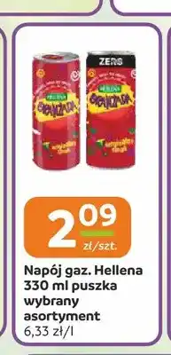 Społem Częstochowa Napój gazowany Oranżada Hellena Czerwona oferta