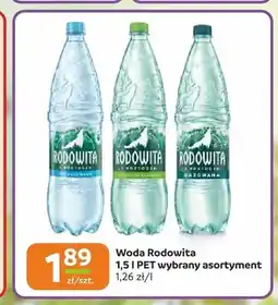 Społem Częstochowa Woda mineralna Rodowita Niegazowana oferta